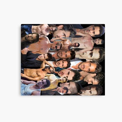 Canevas imprimer Colin Farrell - Collage de photos Impression sur toile Art Décoration Murale/ 40x50cm ou 40x40cm
