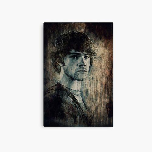 Canevas imprimer Sam Winchester Impression sur toile Art Décoration Murale/ 40x50cm ou 40x40cm