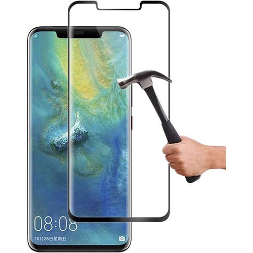 Verre Trempé Intégral Compatible Avec Huawei Mate 30 Protection Ecran Verre Trempé Mate 30 Intégral 9h Force Glass Protection Verre Trempe Couverture Complète