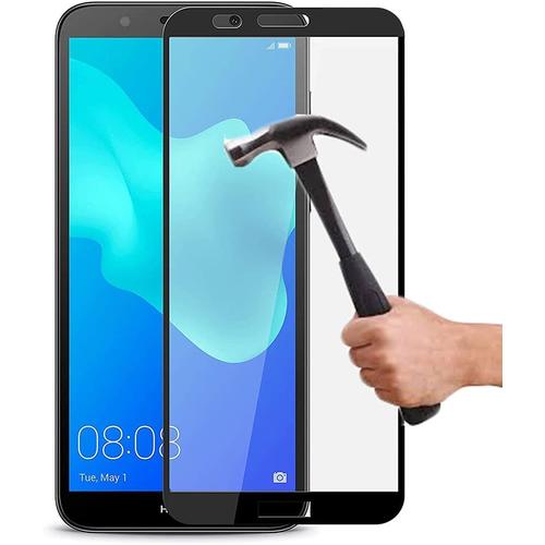 Verre Trempé Intégral Compatible Avec Huawei Y5 2018 Protection Ecran Verre Trempé Y5 2018 Intégral 9h Force Glass Protection Verre Trempe Couverture Complète