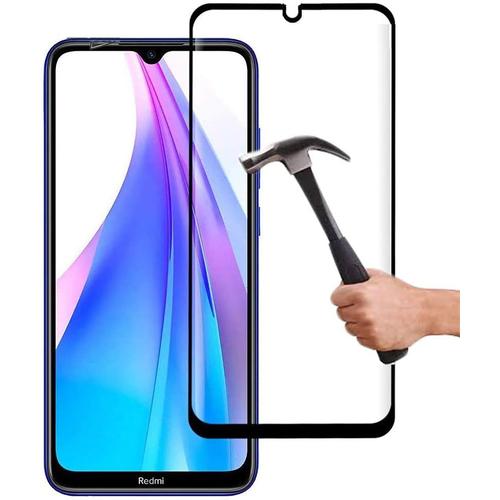 Verre Trempé Intégral Compatible Avec Xiaomi Redmi Note 8t Protection Ecran Verre Trempé Redmi Note 8t Intégral 9h Force Glass Protection Verre Trempe Couverture Complète