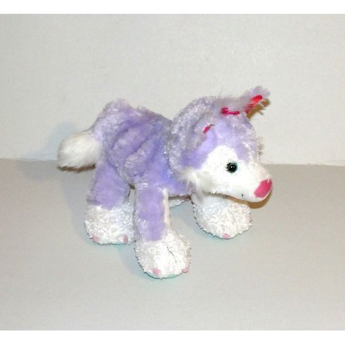 Chien Husky Groovy Girls Peluche Doudou Chien Mauve Pet Rageous