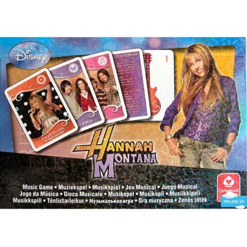 Hannah Montana : Jeu De Cartes Musical