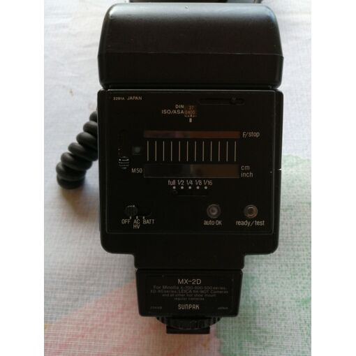 Sunpak Auto DX 8R Macro Ring Flash for use w Canon A-1, AE-1 Prog -Tested- Ex++! | eBay