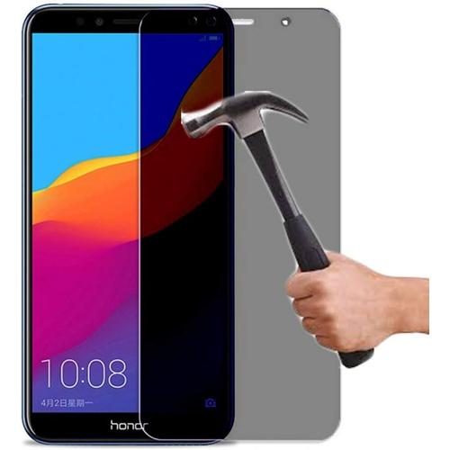 Verre Trempé Compatible Avec Huawei Y5 2018 Anti Espion Protection Ecran Verre Trempé Huawei Y5 2018 Anti Espion Filtre Confidentialité Verre Trempé