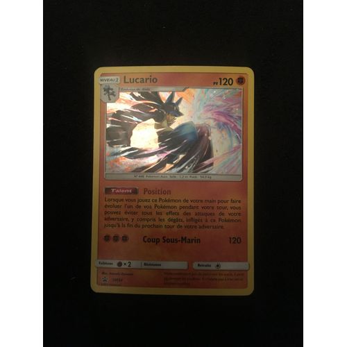 (25) Lucario (Sm54) Pokemon