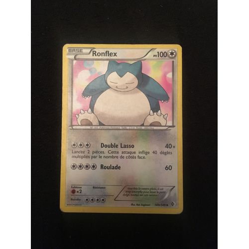 (12) Ronflex (109/149) Pokemon