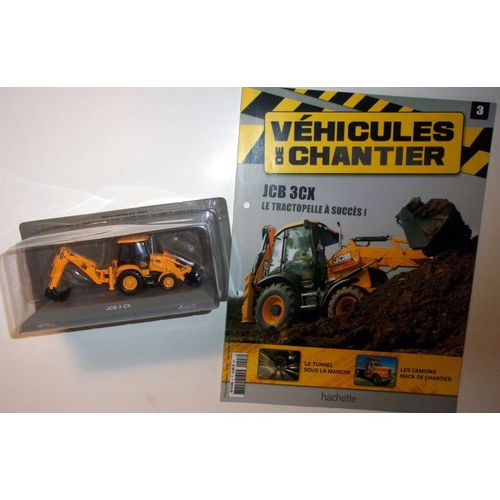 Véhicules De Chantier N°3 : Tractopelle Jcb 3cx-Hachette