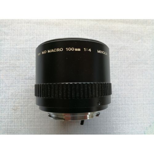 Allonge objectif Macro 100 mm 1:4 MINOLTA