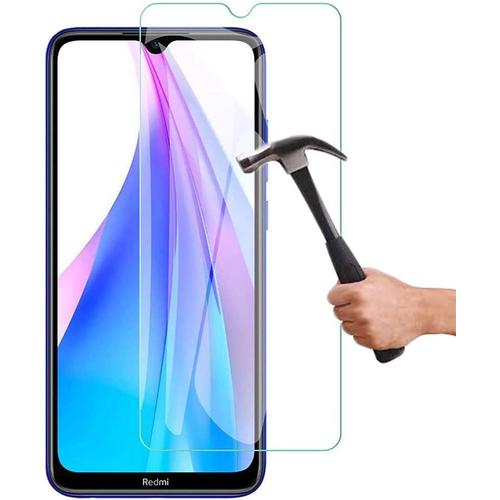 Verre Trempé Compatible Avec Xiaomi Redmi Note 8t Protecteur D'écran 2 Pièces Film Verre Trempé Redmi Note 8t Verre Force 9h Écran De Protection Ultra Résistant