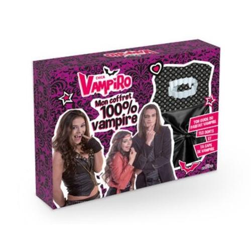 Chica Vampiro, Mon Coffret 100 % Vampire - Ton Guide Du Parfait Vampire - Tes Dents Et Ta Cape De Vampire