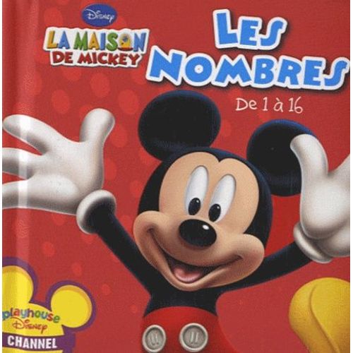 Les Nombres De 1 À 16 La Maison De Mickey