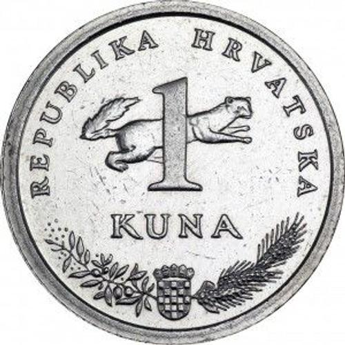 Pièce De Monnaie De Croatie - 1 Kuna De 1999
