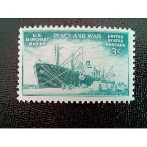 Timbre Etat-Unis Yt 491 Navire De Déchargement Liberty Ship 1946 ( 3712 )