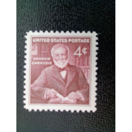 Timbre Etat-Unis Yt 707 Andrew Carnegie 1960 ( 3712 )