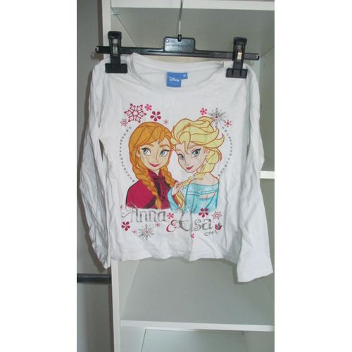 Pull Manches Longues " La Reine Des Neiges " 6 Ans