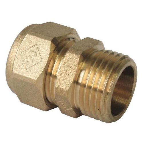SOMATHERM Raccord a Compression PER - Droit - Male - O PER 16 - O Filetage 3-4
