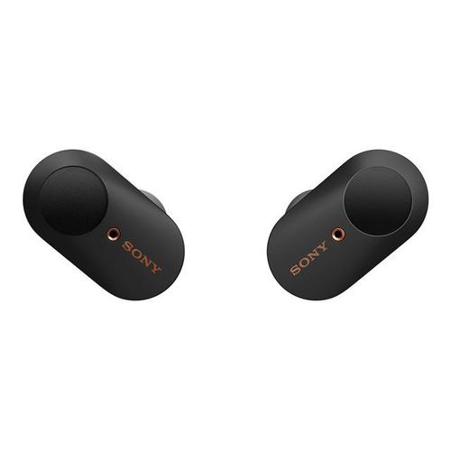 Sony WF-1000XM3 - Ecouteurs sans fil intra-auriculaires à réduction de bruit - noir
