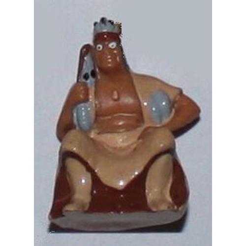 Figurine Powhatan - Série Pocahontas Miniature (Nestlé 1996)