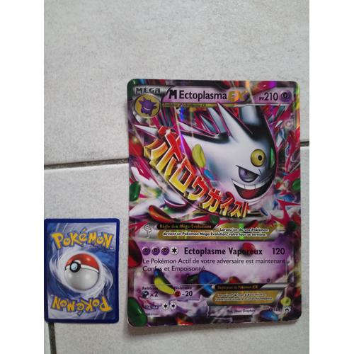 Carte Pokemon Mega Ectoplasma Ex Shiny Géante