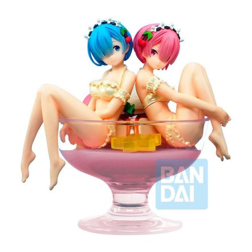 Re:Zero Starting Life In ... - Rem & Ram Figure - Pudding À La Mode