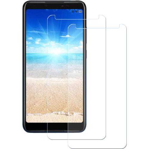 Pack De 2 Verre Trempé Pour Wiko Jerry 4,Film Protection Écran - Anti Rayures - Sans Bulles D'air -Ultra Résistant,Protection D'écran Wiko Jerry 4