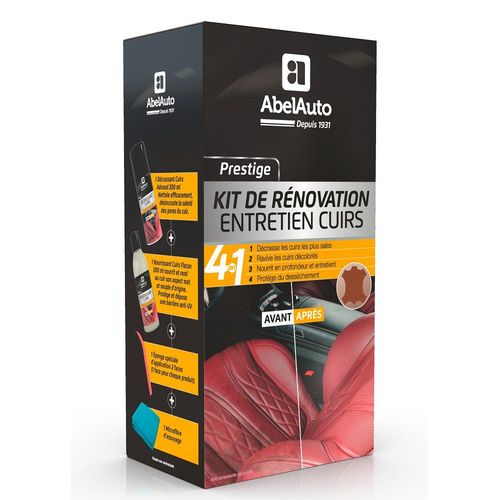 Kit De Rénovation Entretien Cuir-Abelauto