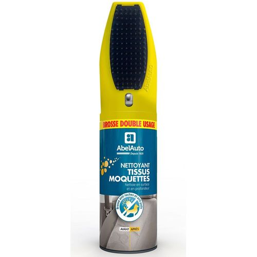 Nettoyant Tissus-Moquettes Brosse Double Usage-Abelauto