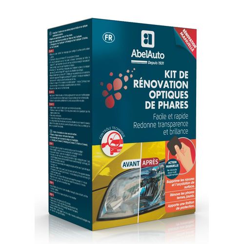 Kit De Rénovation Optiques De Phares Manuel-Abelauto