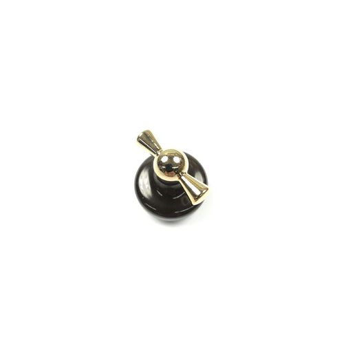 BOUTON COMPLET MARRON POUR TABLE DE CUISSON FAURE - 3550314045