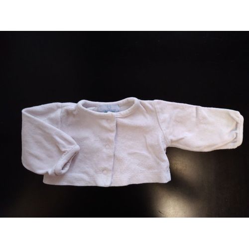 Bolero Velours Bébé Fille Taille 3 Mois