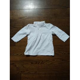 Sous Pull Blanc Bebe Fille Taille 9 Mois Rakuten