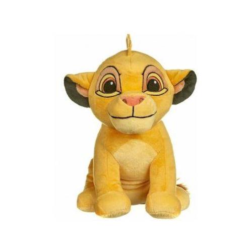 Peluche Disney Le Roi Lion : Lion Simba 29 Cm - Doudou Licence Enfant