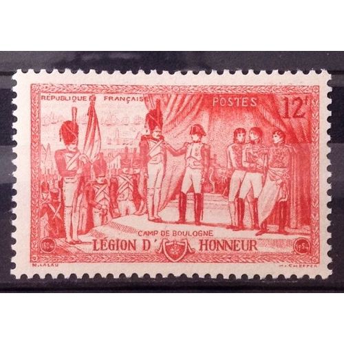 Légion D'honneur - 150ème Anniversaire - 12f Rouge (Impeccable N° 997) Neuf** Luxe (= Sans Trace De Charnière) - France Année 1954 - N25536