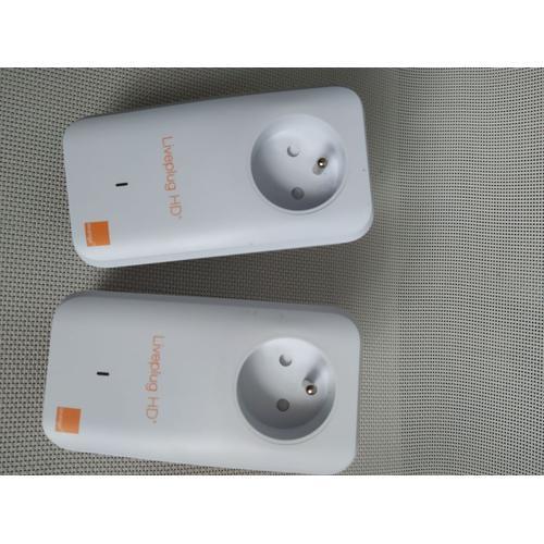 CPL - Liveplug Orange HD+ 500 lot de 2