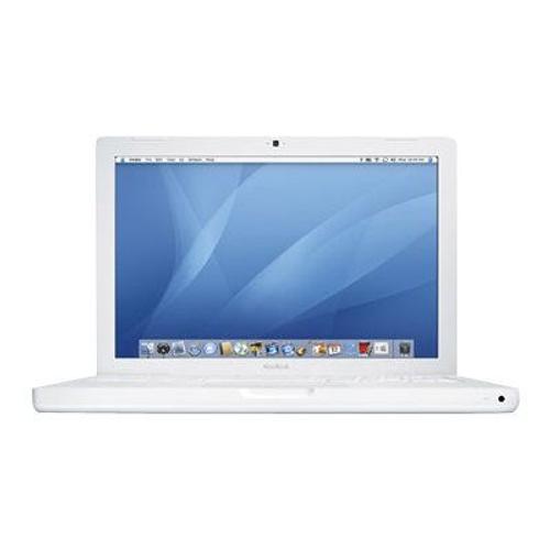 Apple MacBook - Core 2 Duo 2 GHz - MacOS X 10.5 - 1 Go RAM - 80 Go HDD - CD-RW / DVD - 13.3" 1280 x 800 - GMA X3100 - blanc