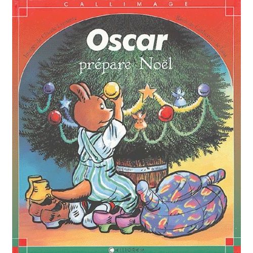Oscar Le Petit Kangourou Fête Noël - Coffret Cadeau Un Livre Et Une Peluche