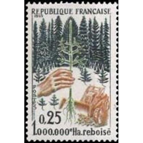 Millionième Hectare Reboisé Année 1965 N° 1460 Yvert Et Tellier Luxe