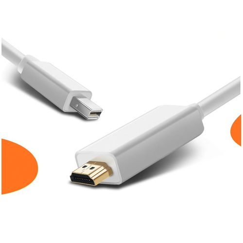 Câble HDMI mâle mini display port DP mâle 1.8 mètres