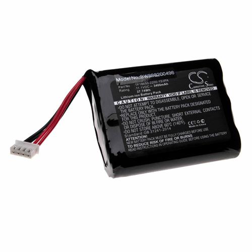 vhbw batterie compatible avec Marshall Stockwell haut-parleurs enceintes (3400mAh, 11.1V, Li-Ion)