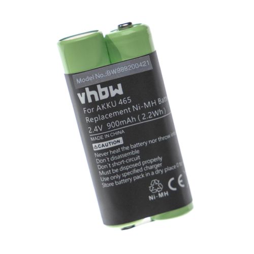 vhbw batterie compatible avec Grundig Digta 415 dictaphone (900mAh, 2.4V, NiMH)