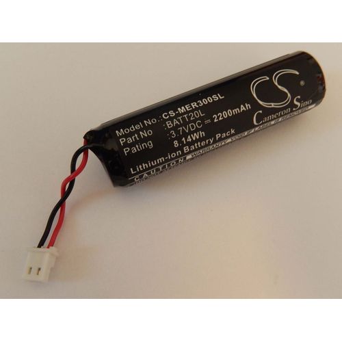 vhbw Batterie Li-Ion 2200mAh (3.7V) pour Radio Midland ER200, ER300 comme BATT20L.