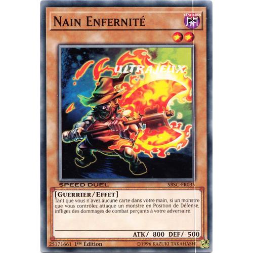 Yu-Gi-Oh! - Sbsc-Fr035 - Nain Enfernité - Commune