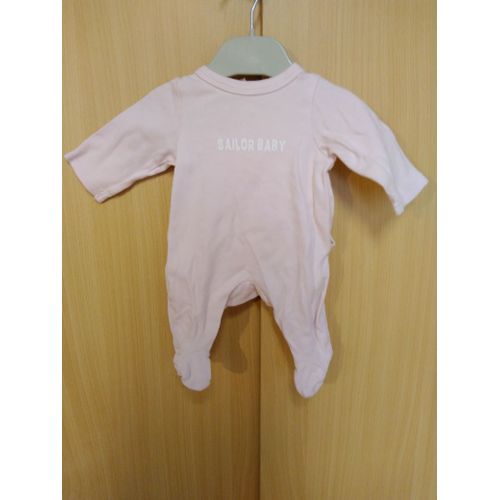 Pyjama Rose Clair Taille 1 Mois