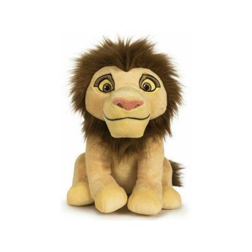 Peluche Disney Le Roi Lion : Lion Mufasa 29 Cm - Doudou Licence Enfant