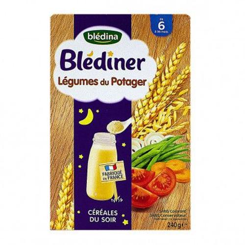 Blédiner Légumes Du Potager 6-36 Mois 240g