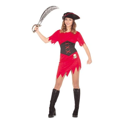 Déguisement De Pirate Rouge Pour Femme