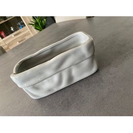 Pot De Fleurs Gris 16,5x8,5x7,5cm