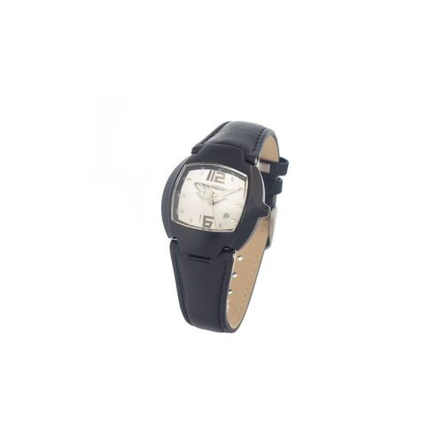Montre Femme Chronotech Cuir Noir