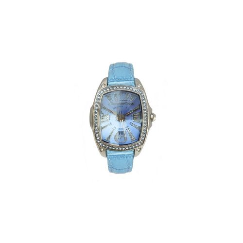 Montre Femme Chronotech Cuir Bleu